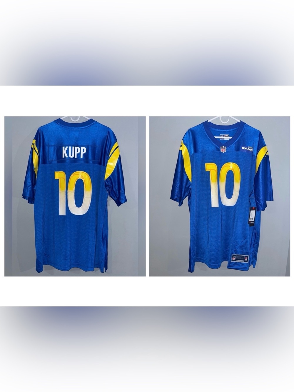 Cooper Kupp Los Angeles Rams #10 Blue NFL PROLINE Home Football Jersey NWT